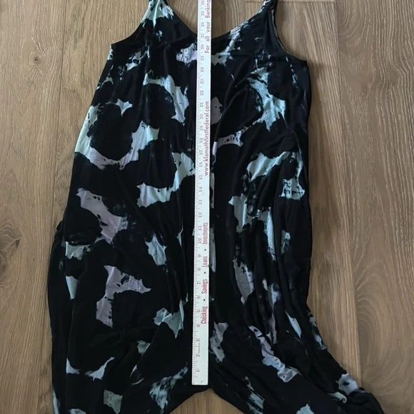 Torrid Super Soft Knit Culotte Jumpsuit Womens 1 Tie dye Bohemian loungewear - Picture 7 of 10